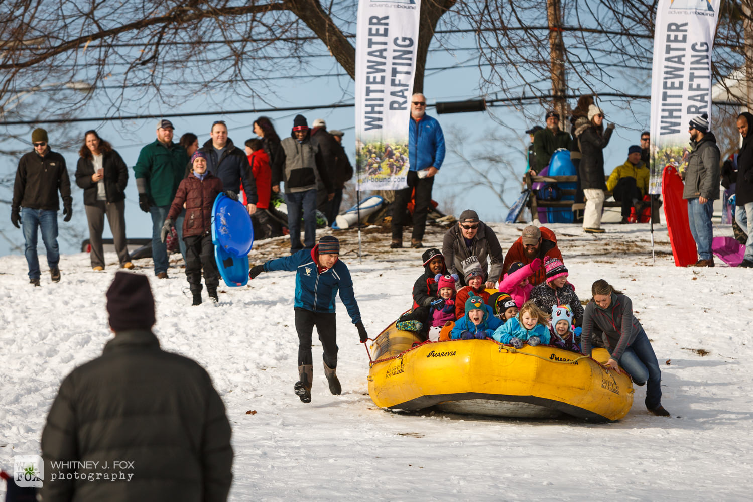 The Welcome to Winter Festival is brought to you by WinterKids and Portland Parks, Recreation & Facilities. Each year, hundreds of Mainers experience the thrill of sledding, snowshoeing, ice skating, and much more at our annual Welcome to Winter Festival