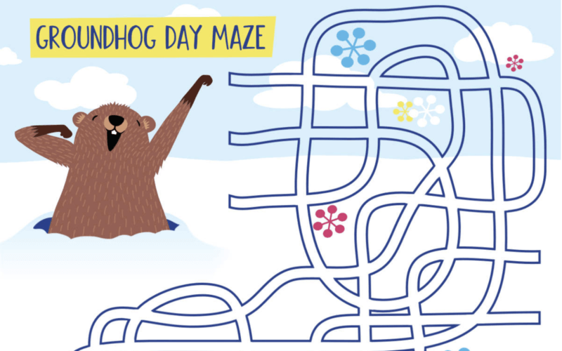 Groundhog Day Maze