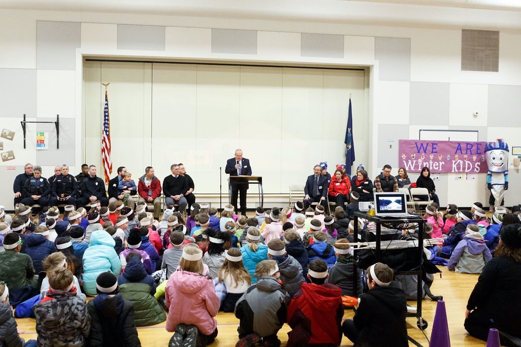 WinterKids Winter Games 2019 Opening Ceremony at Canal School 002