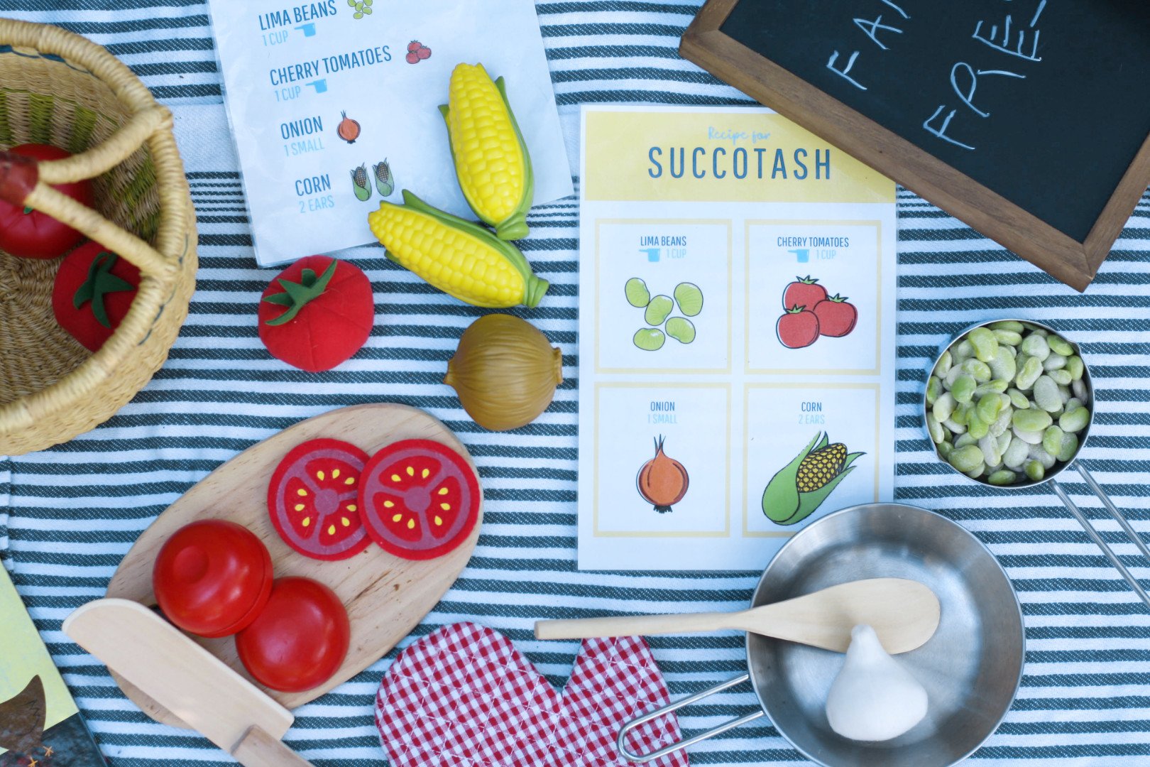 5376 kids succotash play recipe Farm to Fork Fun with WinterKids