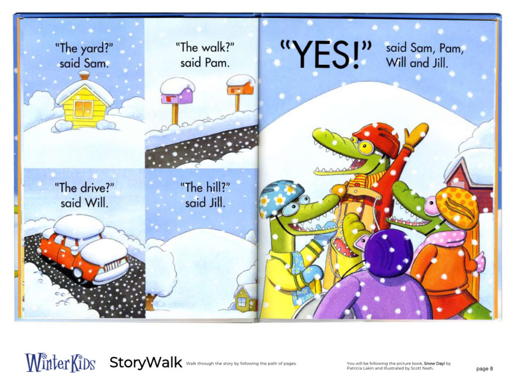 WinterKids Story Walk Page 9