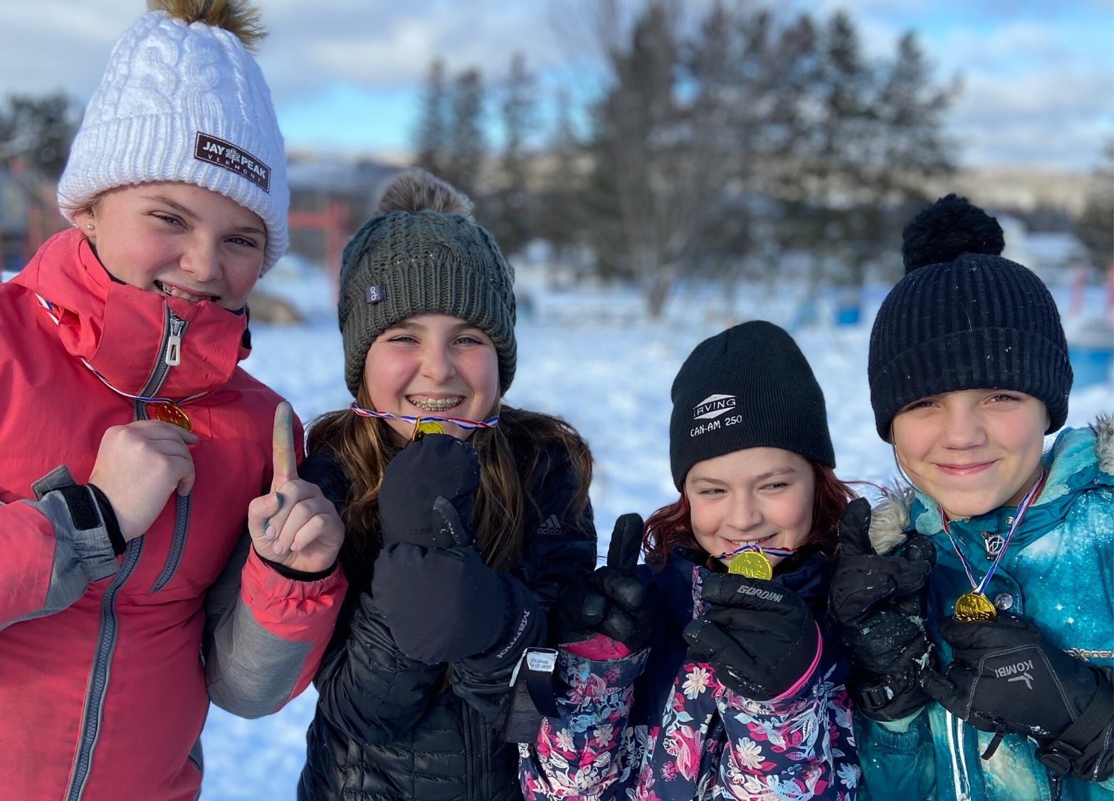 Dr Levesque Elementary Students Winter Games 2020
