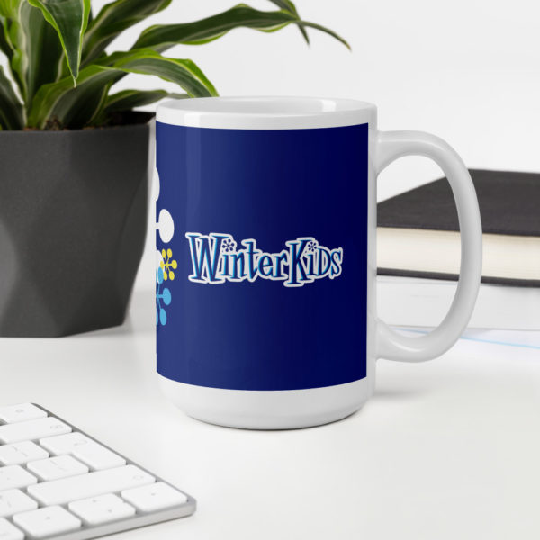 DARK BLUE WinterKids mug 15oz office environment 6035304557380