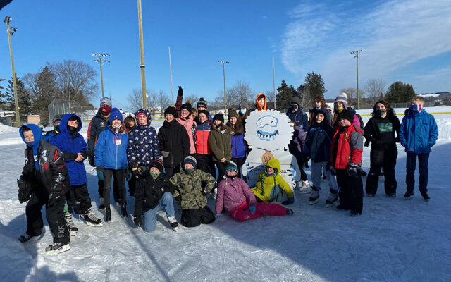 Students at Woodland Consolidated School are going for the gold in the fifth annual WinterKids Winter Games