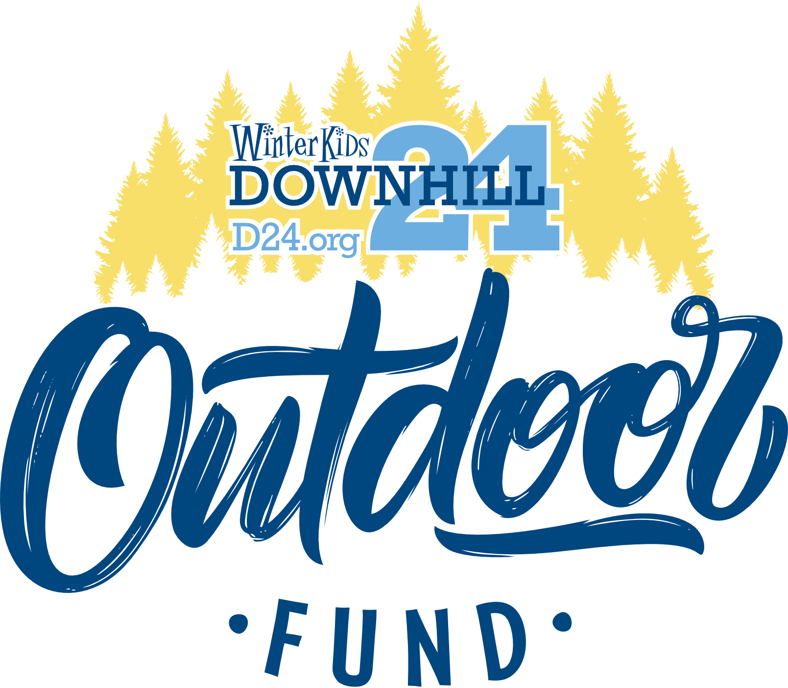 D24 outdoor fund logo yellow